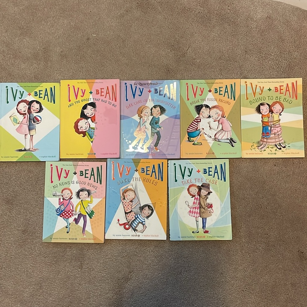 Ivy + Bean Book Set of 8